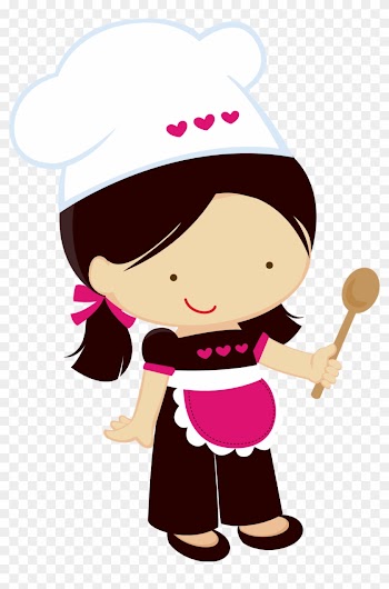 Girl Chef Clipart Clipart Collection Cooking Woman - Desenho De Boneca Cozinheira