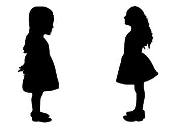 girl child silhouette little boy silhouette png 4 - Free Clipart ...