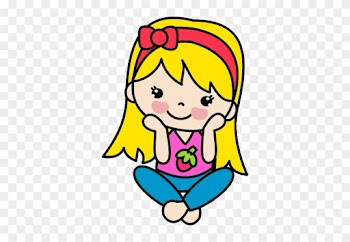 Girl Clipart, Art Flowers, Clip Art, Girls Girls Girls, - Girl With Headband Clipart