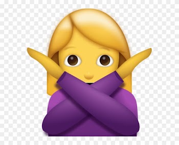 Girl Crossing Arms Emoji