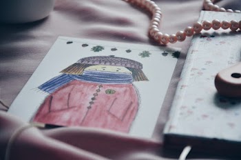 Girl Drawing