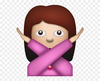 Girl Emoji Crossing Arms