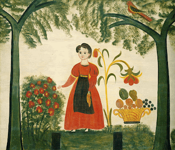 Girl in Red with Flowers | Free Photo - rawpixel
