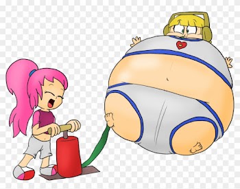 Girl Inflates Like A Balloon