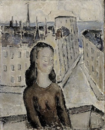Girl on the balcony, 1932 | Free Photo - rawpixel