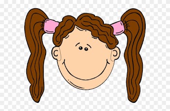 Girl Outline Clip Art At Clker - Sad Cartoon Girl Png