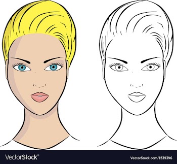 Girl Portrait vector image