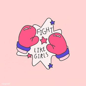 Girl power badge design | Free stock vector - 681581