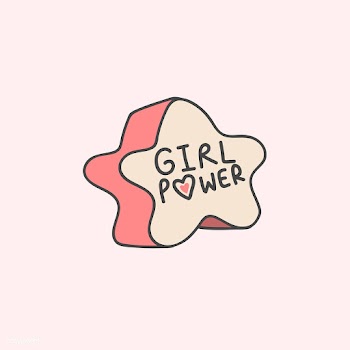 Girl power badge design | Free stock vector - 681606