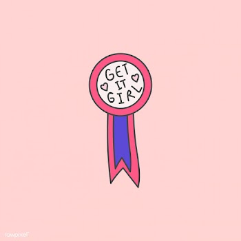 Girl power badge design | Free stock vector - 681615