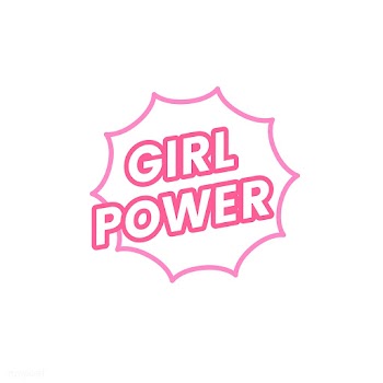 Girl power emblem badge illustration | Free stock vector - 463394