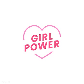 Girl power emblem badge illustration | Free stock vector - 463396