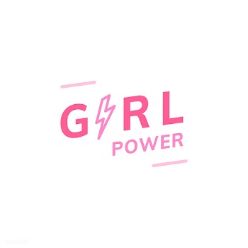 Girl power emblem badge illustration | Free stock vector - 463408