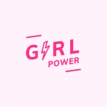 Girl power emblem badge illustration | Free stock vector - 463429
