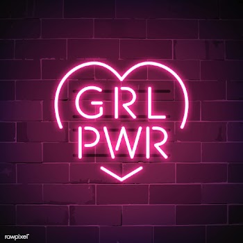 Girl power neon sign vector | Free stock vector - 537667