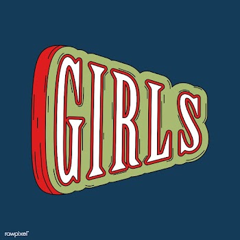 Girl Power on floral background vector | Free stock vector - 487508