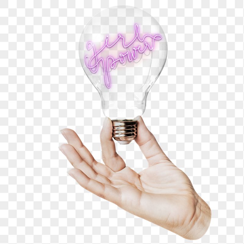 Girl power png typography sticker, | Free PNG - rawpixel