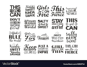 girl power quotes svg bundle part 2