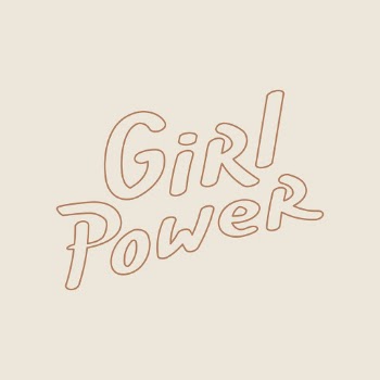 Girl power typography clipart, aesthetic | Free Photo Illustration - rawpixel