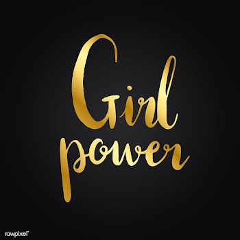 Girl power typography style vector | Free stock vector - 517710