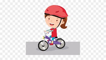 Girl Riding Bike Clipart Christine Pinterest Homework - Girl On A Bike Clipart