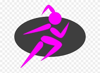 Girl Running Woman Running Clipart - Girl Runners Clipart