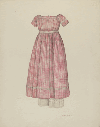 Girl's Dress with Pantaloons (c. | Free Photo - rawpixel