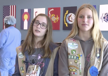 Girl Scouts Deliver 12,000 Donated Cookies To Hospitalized Veterans