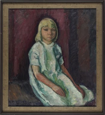 Girl seated, 1916 | Free Photo - rawpixel