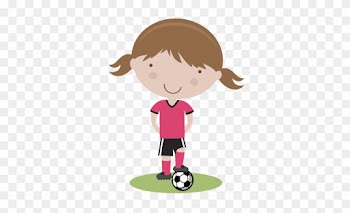 Girl Soccer Player Svg Cutting File Soccer Svg Cut - Girl Soccer Player Clipart