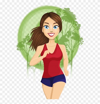 Girl Sport Cartoon Characters