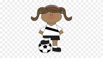 Girl Sport Clipart - Graduating Kinder Clip Art
