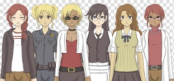 Girl Sprite, anime characters transparent background PNG clipart