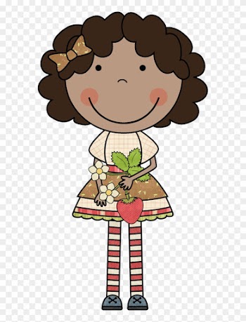 Girl Stuff, Punch Art, Strawberries, Clip Art, Baskets, - Clip Art