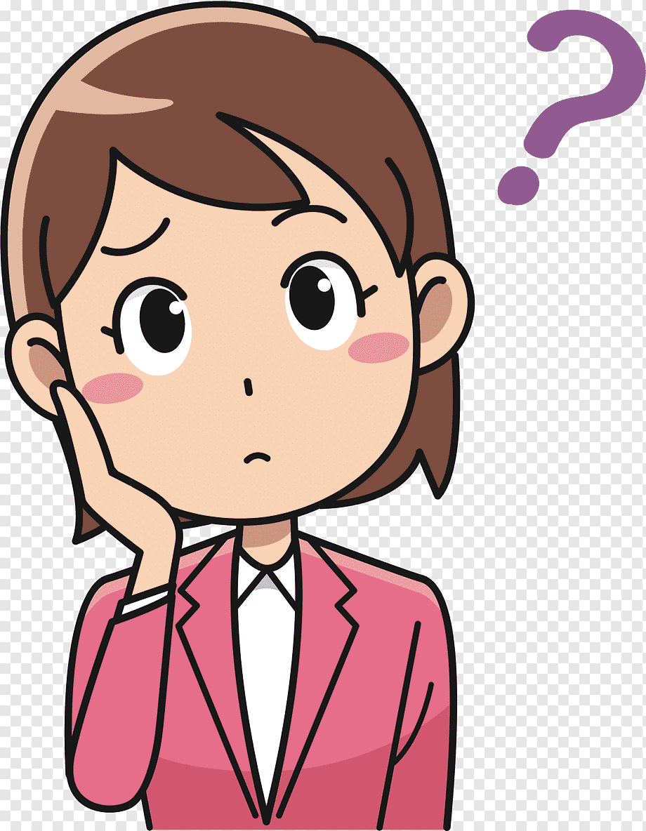girl thinking, Woman Girl, thinking woman, child, face, hand png