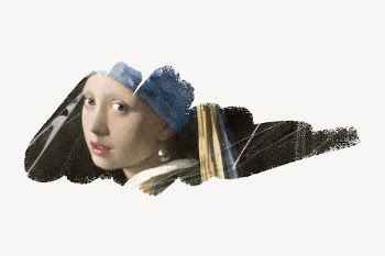 Girl with a Pearl Earring, | Free PSD - rawpixel