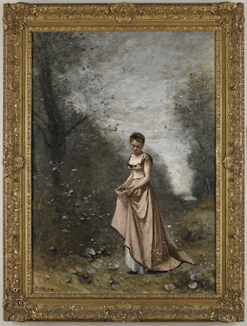 Girl with flowers in landscape | Free Photo - rawpixel