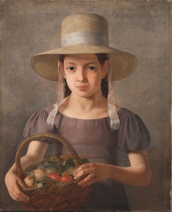 Girl with fruits in a basket | Free Photo - rawpixel