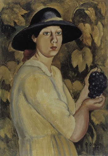 Girl with grapes, 1921 | Free Photo - rawpixel
