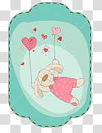 Girls cute, Piglet holding balloons illustration transparent background PNG clipart