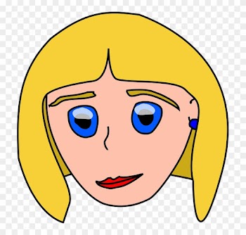 Girls Face Clip Art At Clker - Baby Girl Clip Art