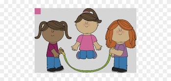 Girls Jumping Rope Clip Art Girl Jumping Clipart - Counting People In Irish