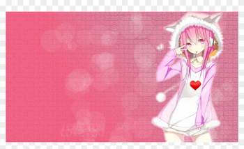 Girls Wallpapers Hd Pictures - Cute Anime Girl Pink, HD Png ...