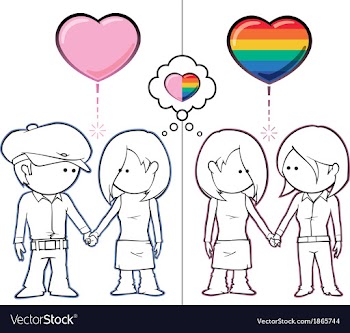  					Girls Want Boys and Girls vector image														