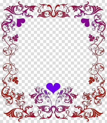Girly Border Free Download PNG HD