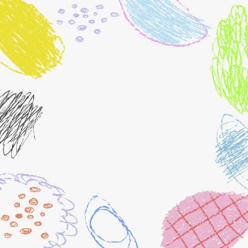 Girly doodle frame, cute pastel | Free PSD - rawpixel