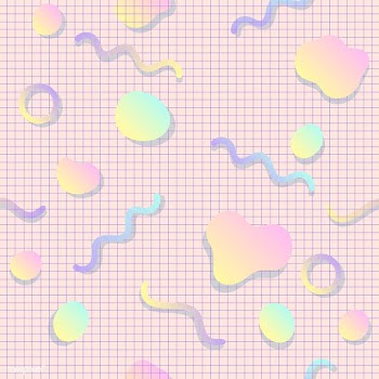 Girly grid lined seamless background vector | Free stock vector - 513080