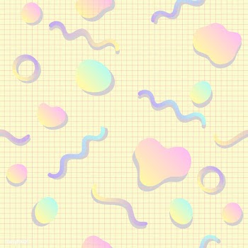 Girly grid lined seamless background vector | Free stock vector - 513081