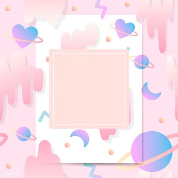 Girly pastel card mockup vector | Free stock vector - 512887
