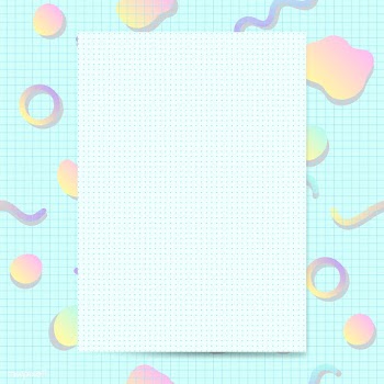 Girly pastel card mockup vector | Free stock vector - 512890